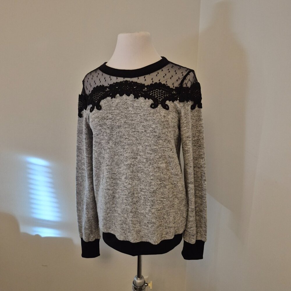 Esqualo Sweater With Lace